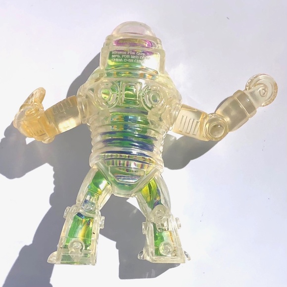 Spy Kids 3D Toy Robot 2003 McDonalds Miramax Film vintage action figure movable - Picture 6 of 14